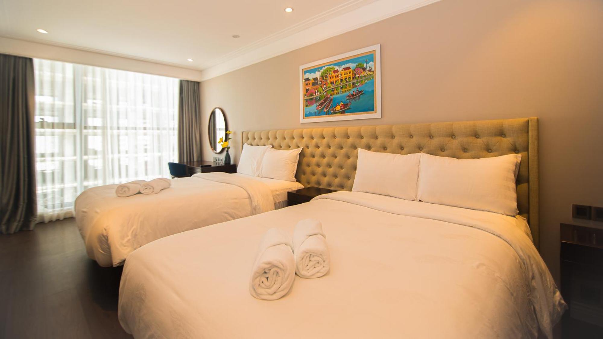 Luxury Apt Opposite Mykhe Beach Da Nang Exterior photo