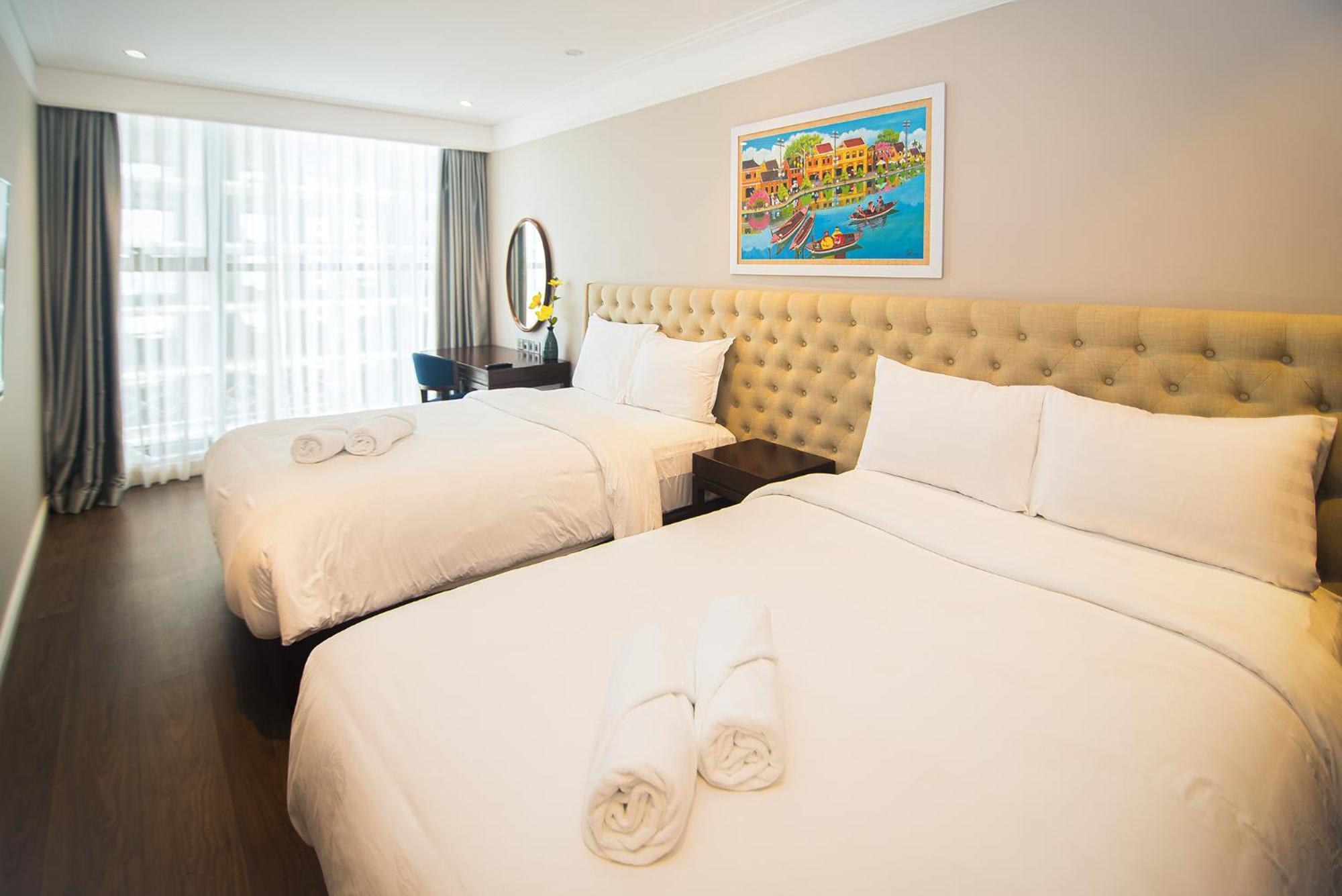 Luxury Apt Opposite Mykhe Beach Da Nang Exterior photo